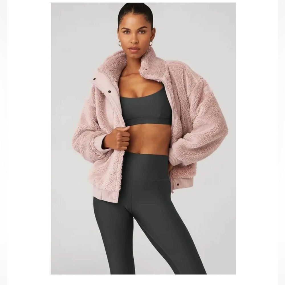 Alo Full Zip Women’s Sherpa Jacket